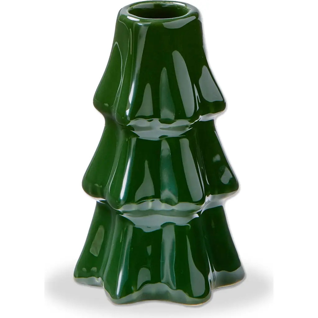 tag Large Green Ceramic Pine Tree Taper Candle Holder for Christmas at Nordstrom | Nordstrom