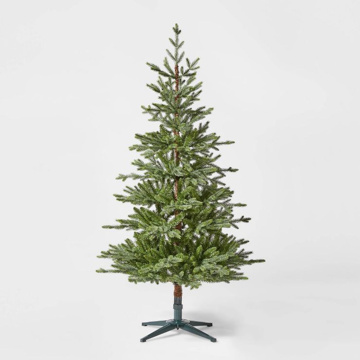 5.5' Unlit Indexed Balsam Fir Artificial Christmas Tree Green - Wondershop™ | Target