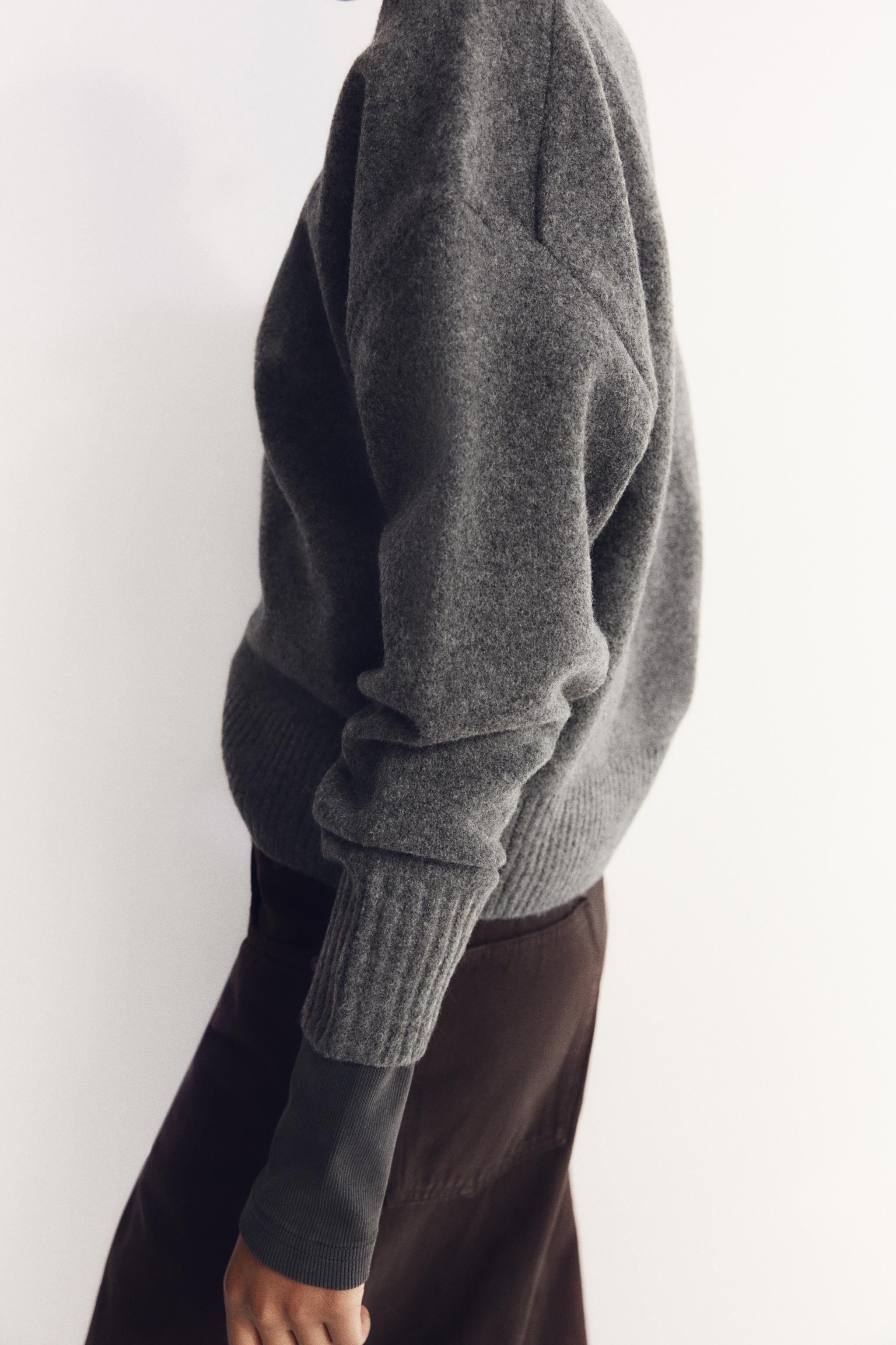SOFT PLAIN KNIT SWEATER | Zara UK