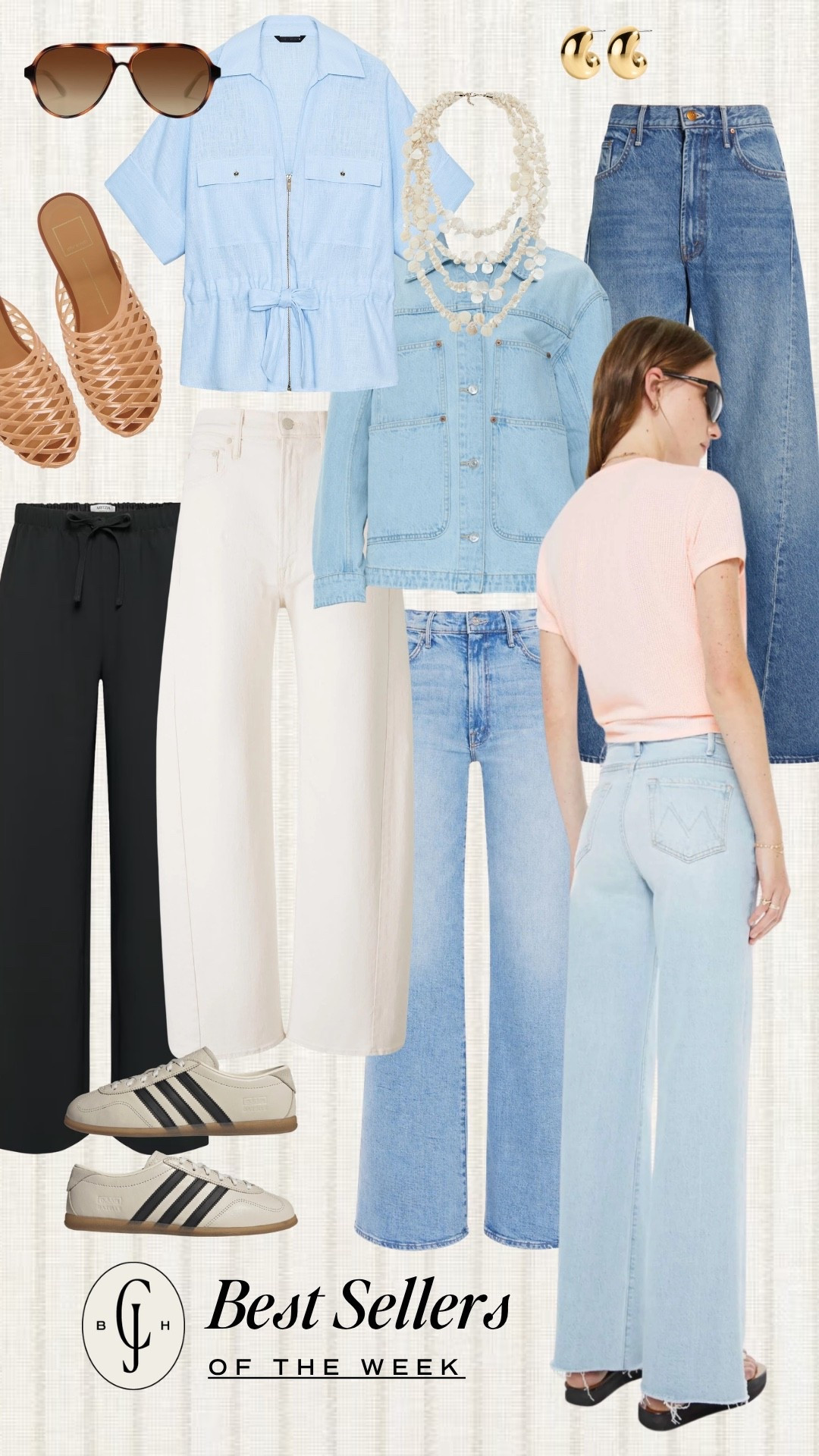 This week’s best sellers — so many great pairs of pants for spring and summer. 

#LTKSeasonal #LTKootd