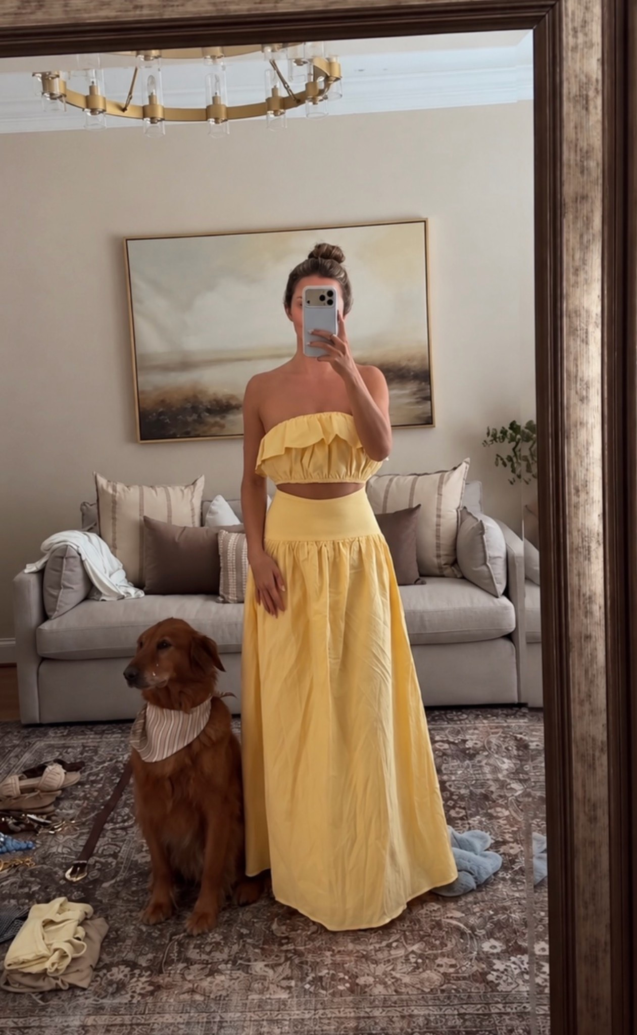 in the midst of packing… wearing size xs in this cute set💛

#LTKootd #LTKgrwm #LTKTravel