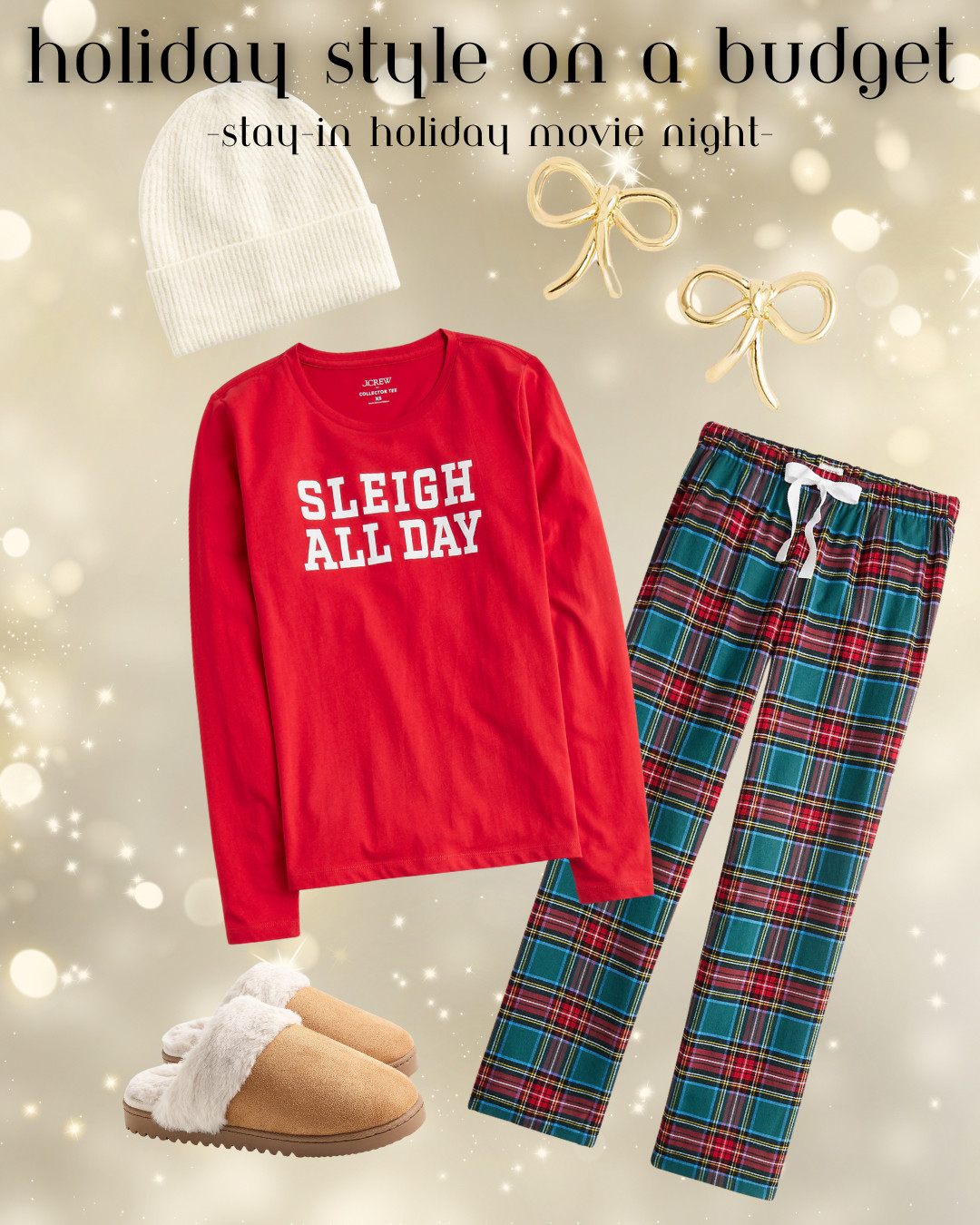 A perfect outfit for a stay-in holiday movie night!  

 #LTKHoliday #LTKSeasonal #LTKFindsUnder100