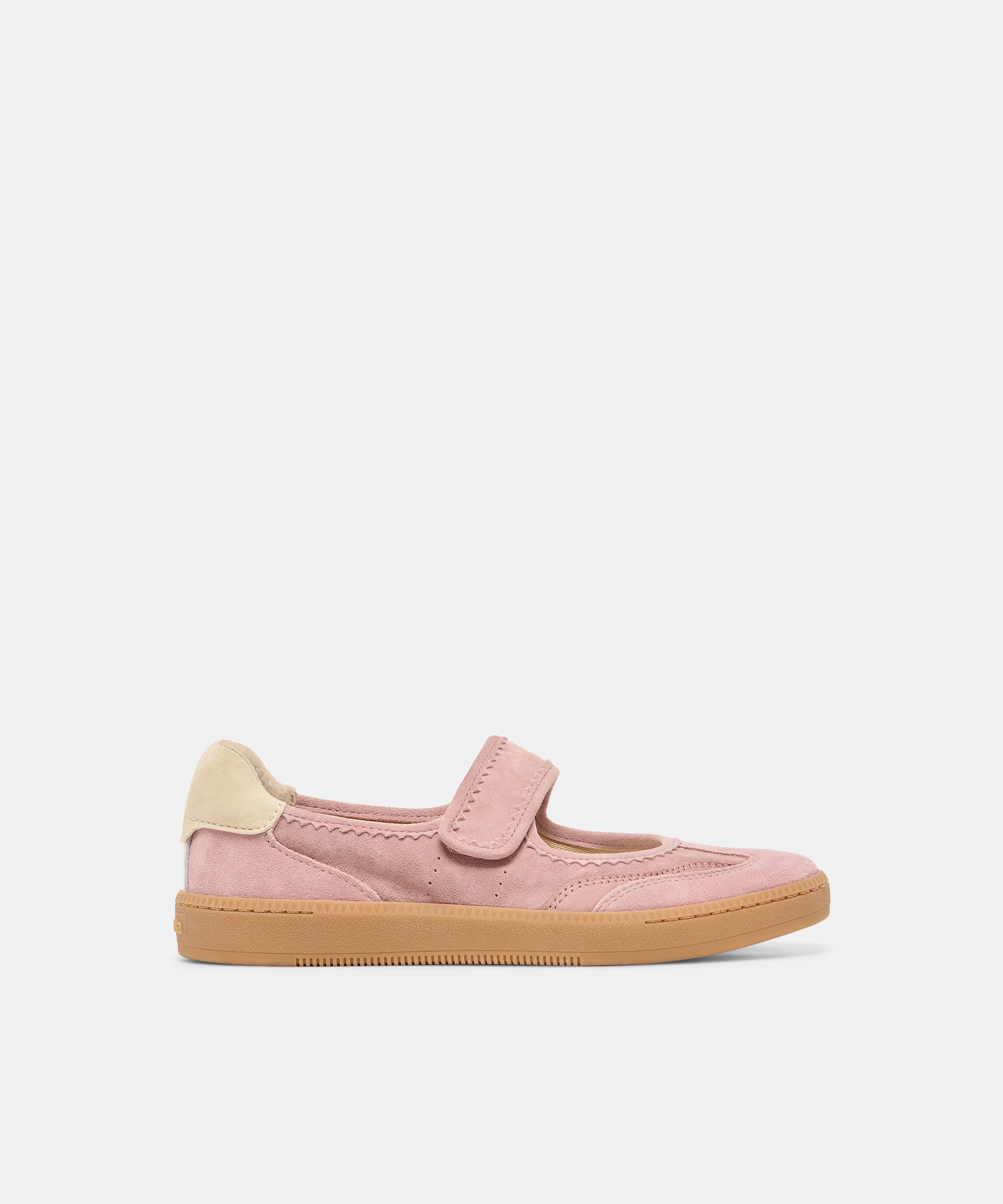 NANET Pink Suede Mary-Jane Ballet Sneakers | Dolce Vita | DolceVita.com