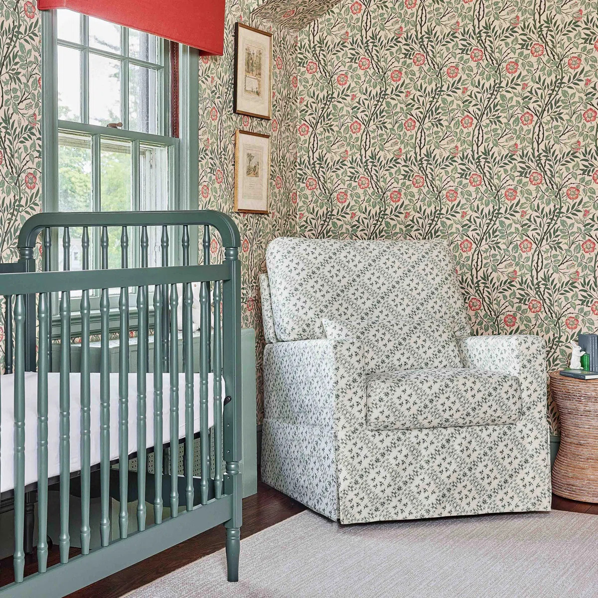 Crawford Upholstered Swivel Glider | Wayfair North America