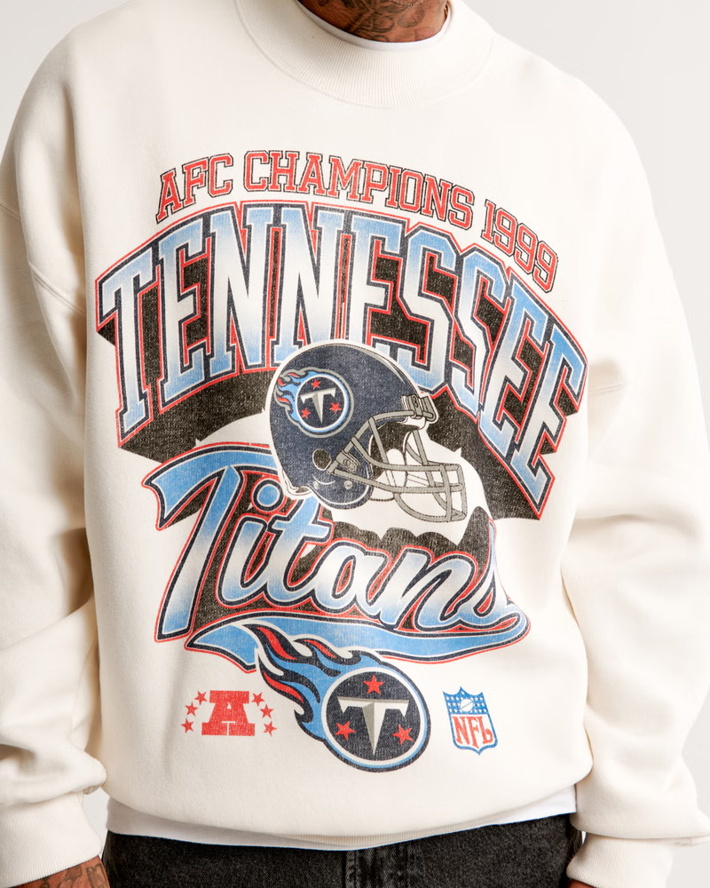 Tennessee Titans Graphic Crew Sweatshirt | Abercrombie & Fitch (US)