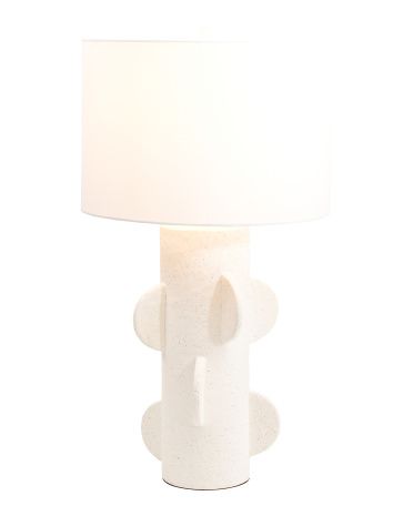 29in Textured Mod Ceramic Table Lamp | TJ Maxx