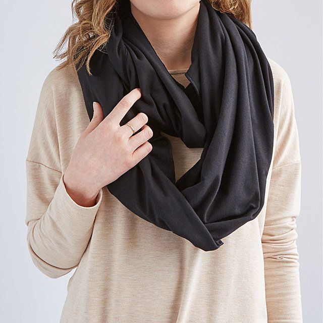 Convertible Travel Pillow Infinity Scarf | UncommonGoods