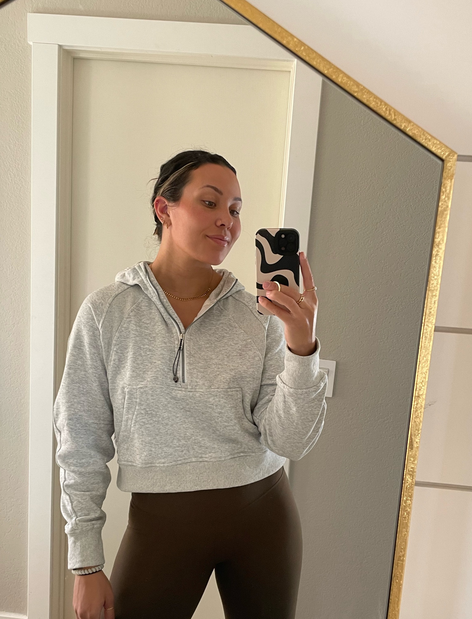 Entire fit from DH gate 🤎 mom outfit // back to school outfit // early fall outfit // Scuba hoodie dupe // DH gate hoodie // DH gate Lululemon // align dupes // Boston clog dupe #LTKGiftGuide #LTKfit

#LTKU