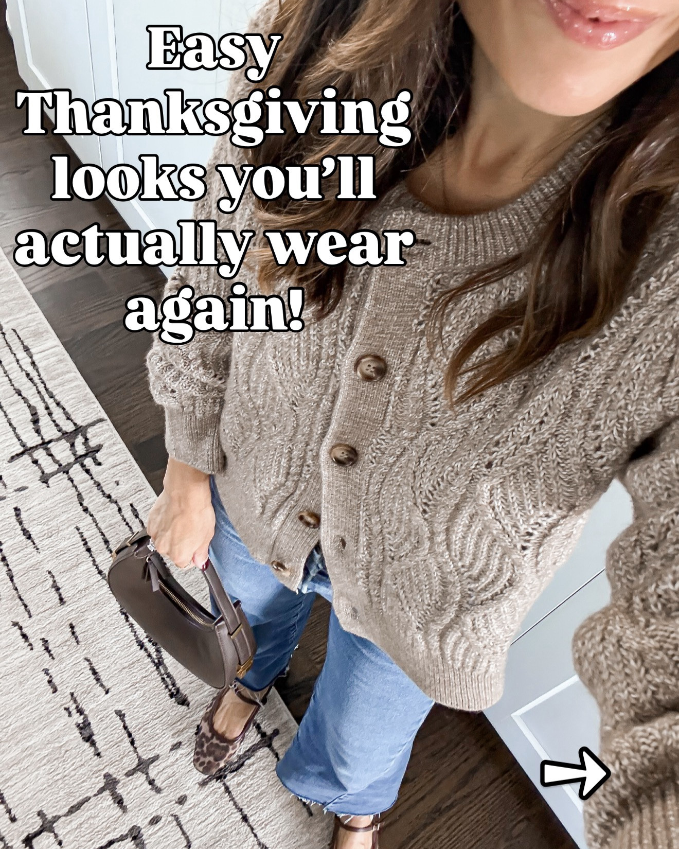 💬comment THANKS for details
Easy Thanksgiving looks you’ll actually wear again 🍂 From cozy cardigans to stretchy jeans and chocolate brown everything — these outfits are comfy, polished, and perfect for all-day celebrating (and seconds 😋).

Which one’s your vibe for the big day — neutral, chocolate, or a little leopard? 👇🏻

🔗

#LTKGiftGuide #LTKSeasonal #LTKHoliday