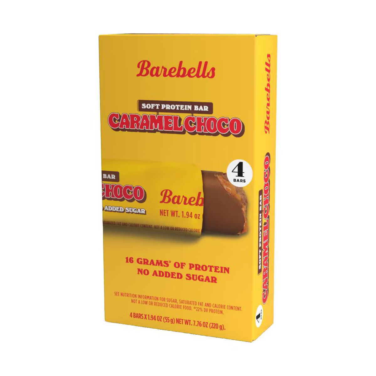 Barebells Soft Protein Bars - Caramel Choco - 7.76oz/4pk | Target