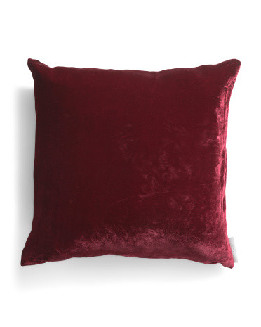 18x18 Velvet Luxe Pillow | TJ Maxx