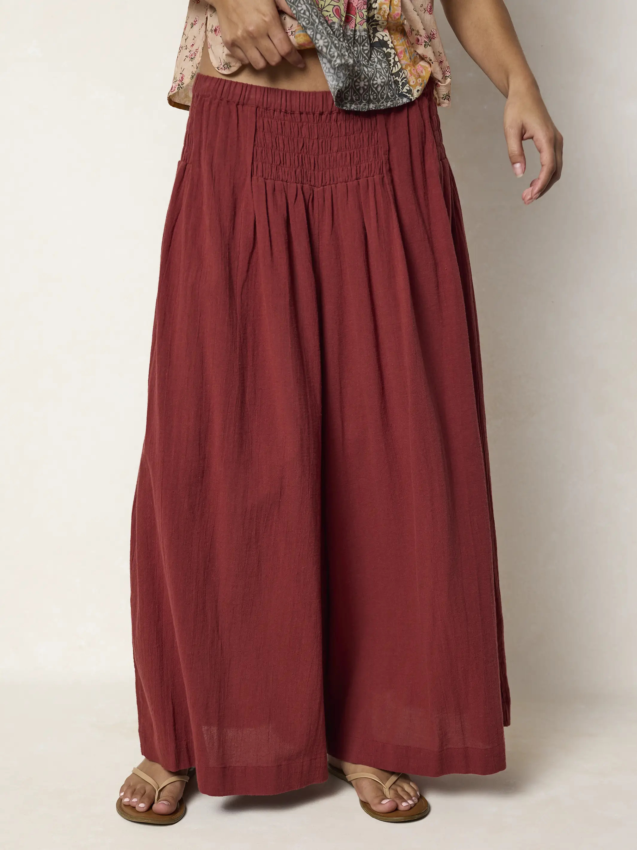 Breezy Cotton Wide Leg Pants | Natural Life