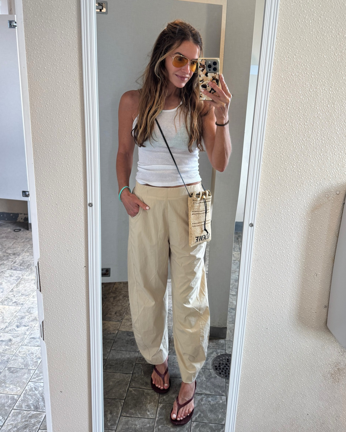 straight from the beach to menemsha to get our oysters & fresh fish to cook for dinner at larsens🐟 shop my most versatile pants from travel day to work or dinner & even as a beach cover-up! 

you will not believe the price either it’s insane

#LTKTravel #LTKSwim #LTKWorkwear