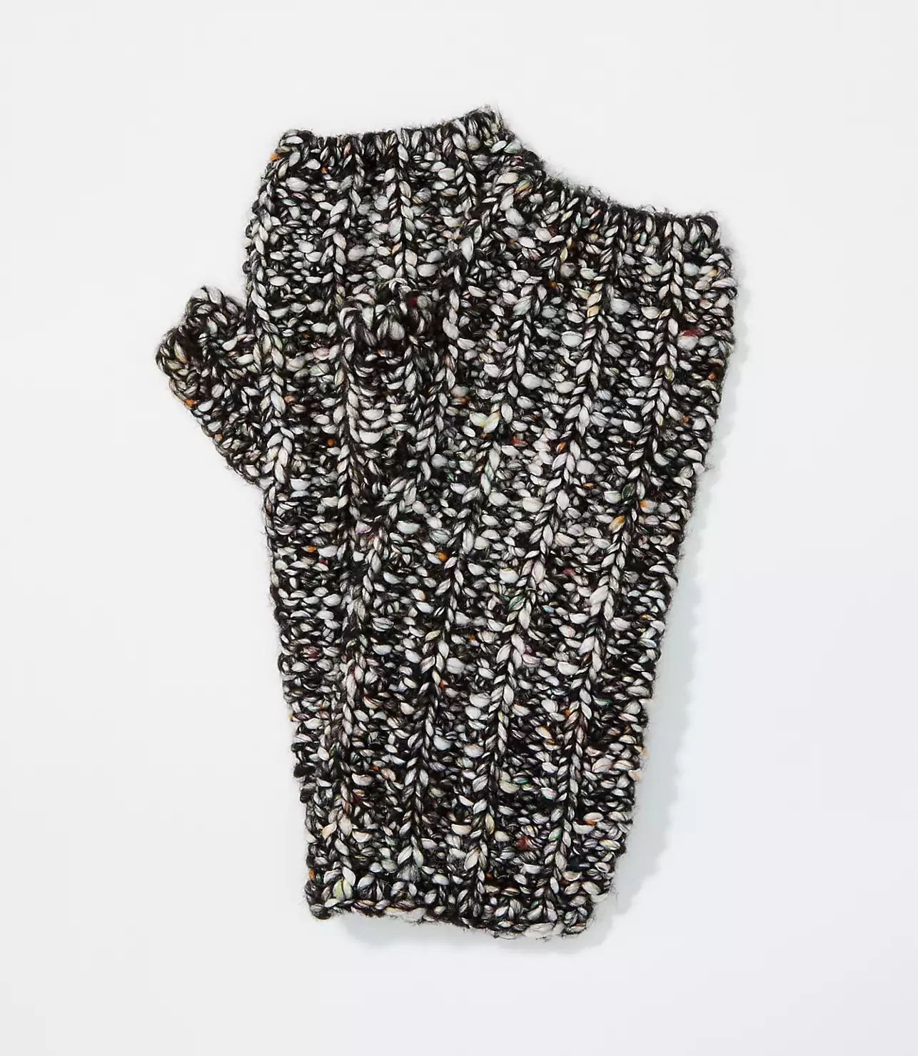 Marled Fingerless Gloves | LOFT | LOFT