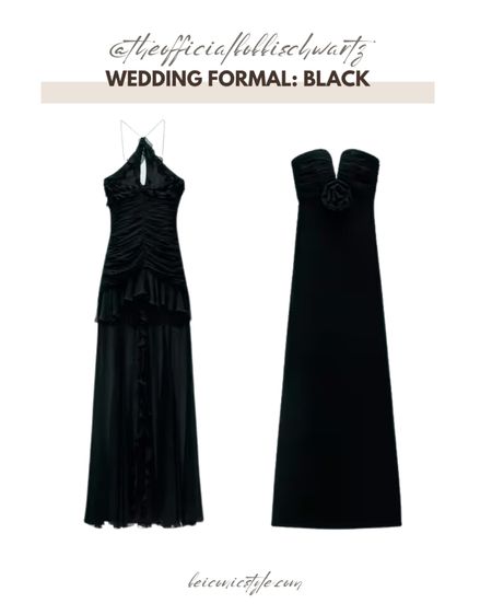 Wedding formal dresses in black!

#LTKSeasonal #LTKWedding #LTKStyleTip