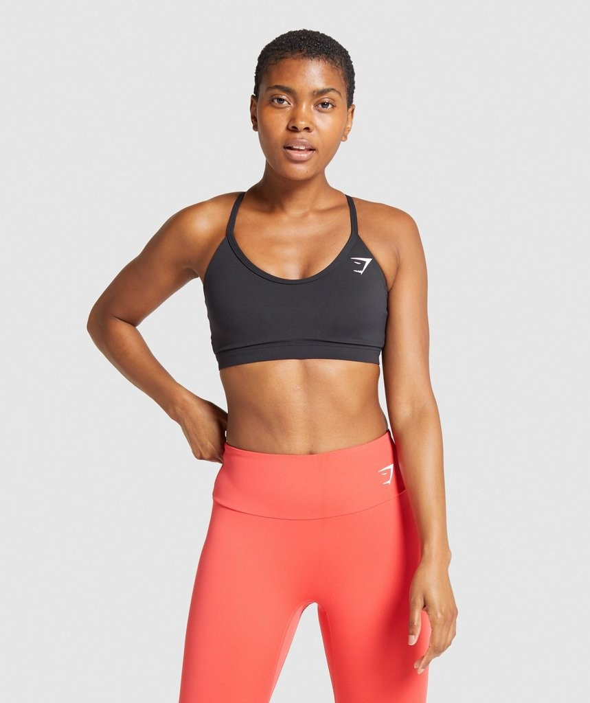 v neck training sports bra | Gymshark (Global)