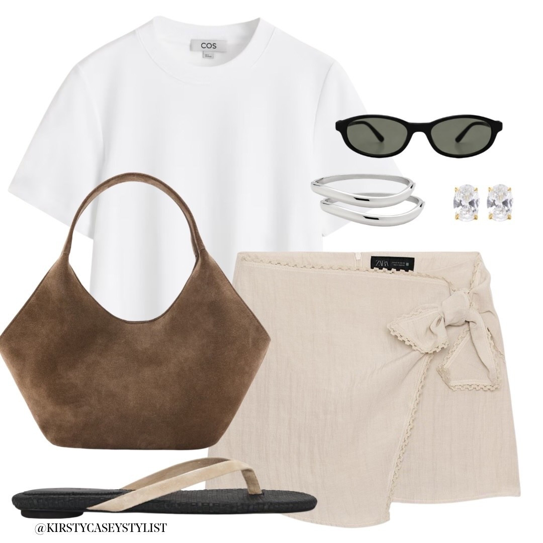 The perfect combination - a white tshirt and linen mini skirt 🤍

#outfitinspo #summeroutfits #womensfashion #styleinspo #ootdinspo

#LTKspring #LTKstyletip #LTKsummer