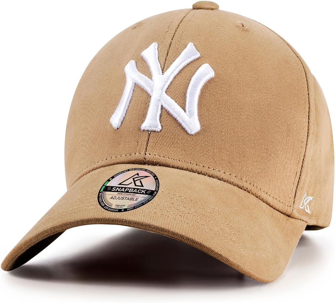 New York Cap for Men and Women | NY Hat Crafted from Pure Cotton Twill Material with Exquisite Em... | Amazon (US)