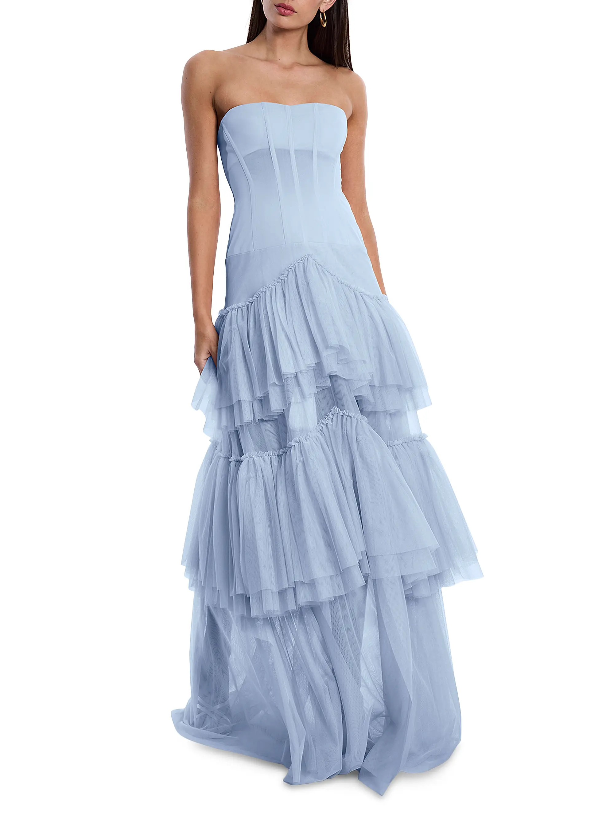 Strapless Corset Gown | Saks Fifth Avenue