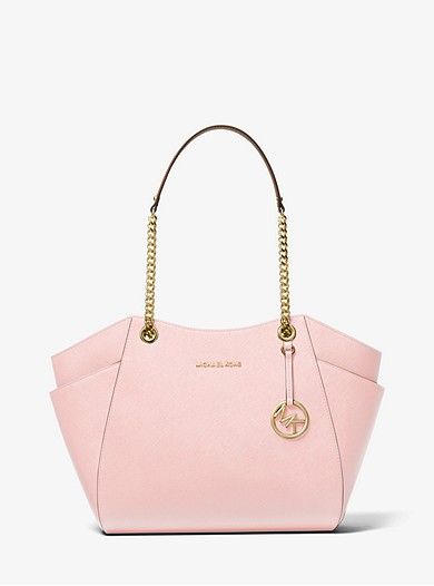 Jet Set Large Saffiano Leather Shoulder Bag | Michael Kors US