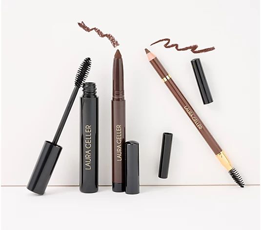 Laura Geller 3-Piece Eye Essentials Collection - QVC.com | QVC