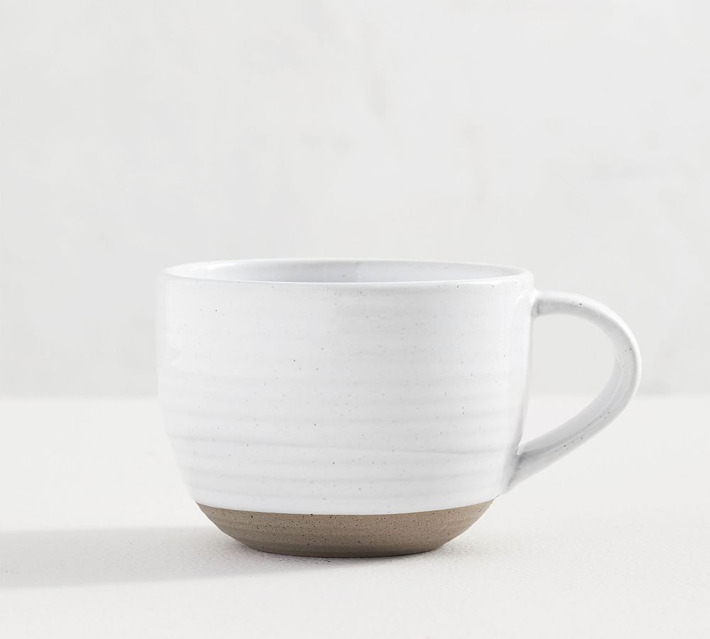 Quinn Handcrafted Stoneware Mugs | Pottery Barn (US)