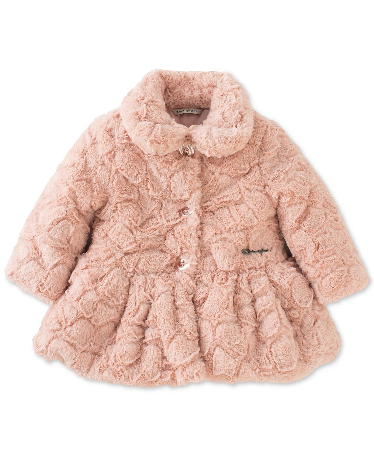 Baby Girls Faux Fur Coat | Macys (US)