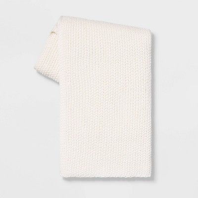 Heathered Knit Throw - Threshold™ | Target