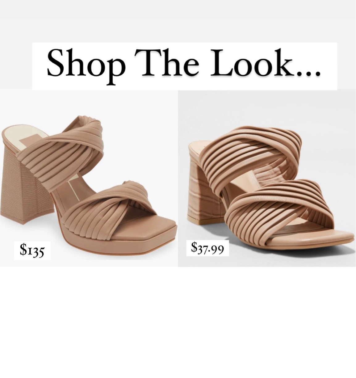 Shop the look Altin Platform Slide Sandal
DOLCE VITA
Look for less
Look a like
Block heel sandals 
Nude
Tan
Target finds 
Target style 
Affordable 

#LTKunder50 #LTKFind #LTKshoecrush