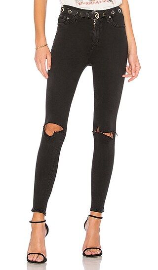 Lovers + Friends Mason High-Rise Skinny Jean in Mabrey | Revolve Clothing