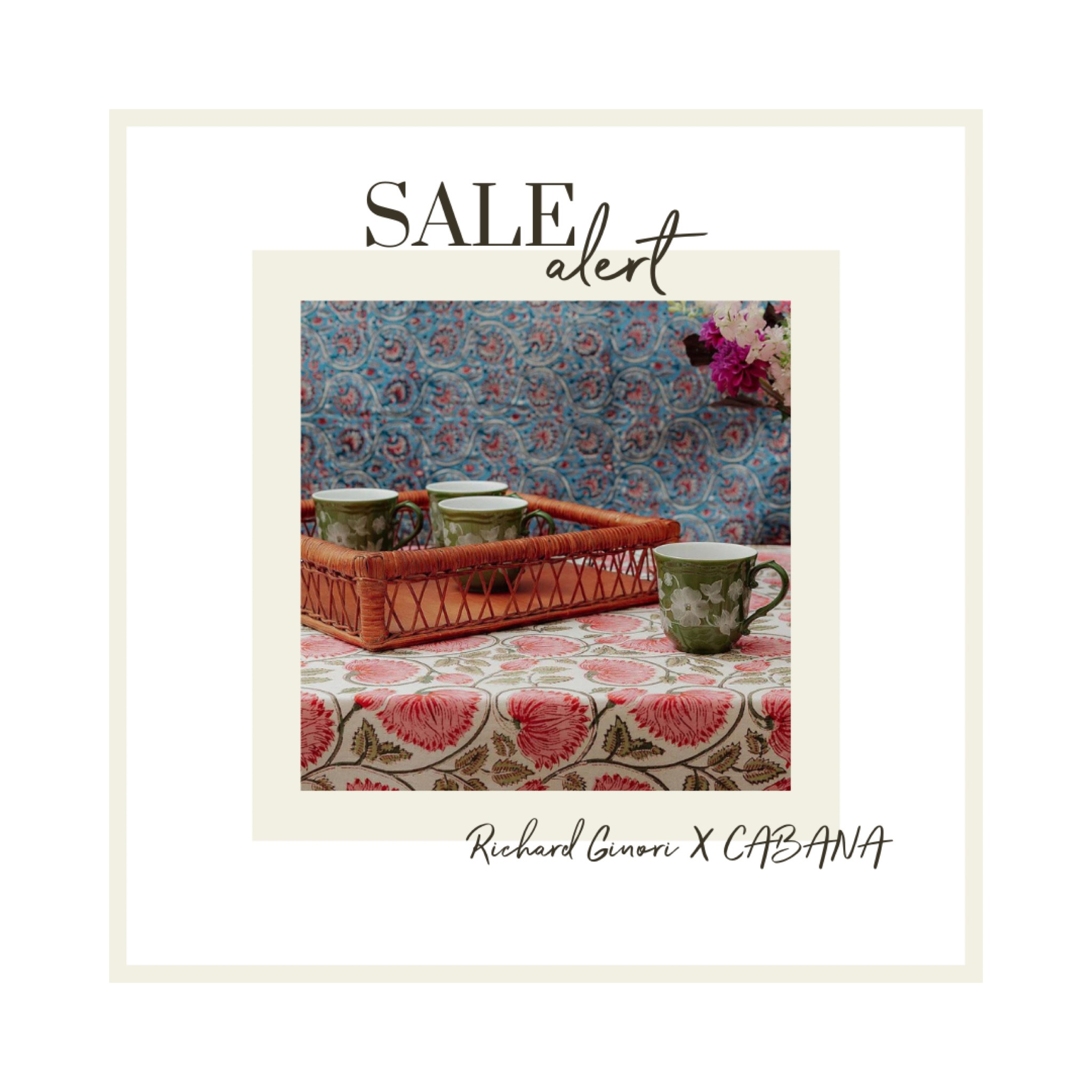 Richard Ginori X CABANA on major sale (40% +) at The Avenue. These pieces are sturdy enough for everyday use, seamlessly mix into tablescapes, and make for great gifts! 

#LTKsalealert #LTKhome #LTKFind