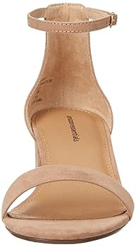 Amazon Essentials Women's Two Strap Heeled Sandal | Amazon (US)