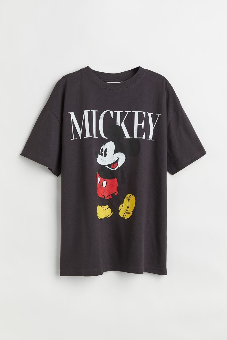 Oversized Printed T-shirt | H&M (US + CA)