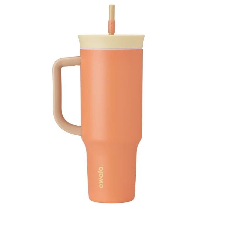 Owala Stainless Steel Tumbler, 40oz, Salmon | Walmart (US)