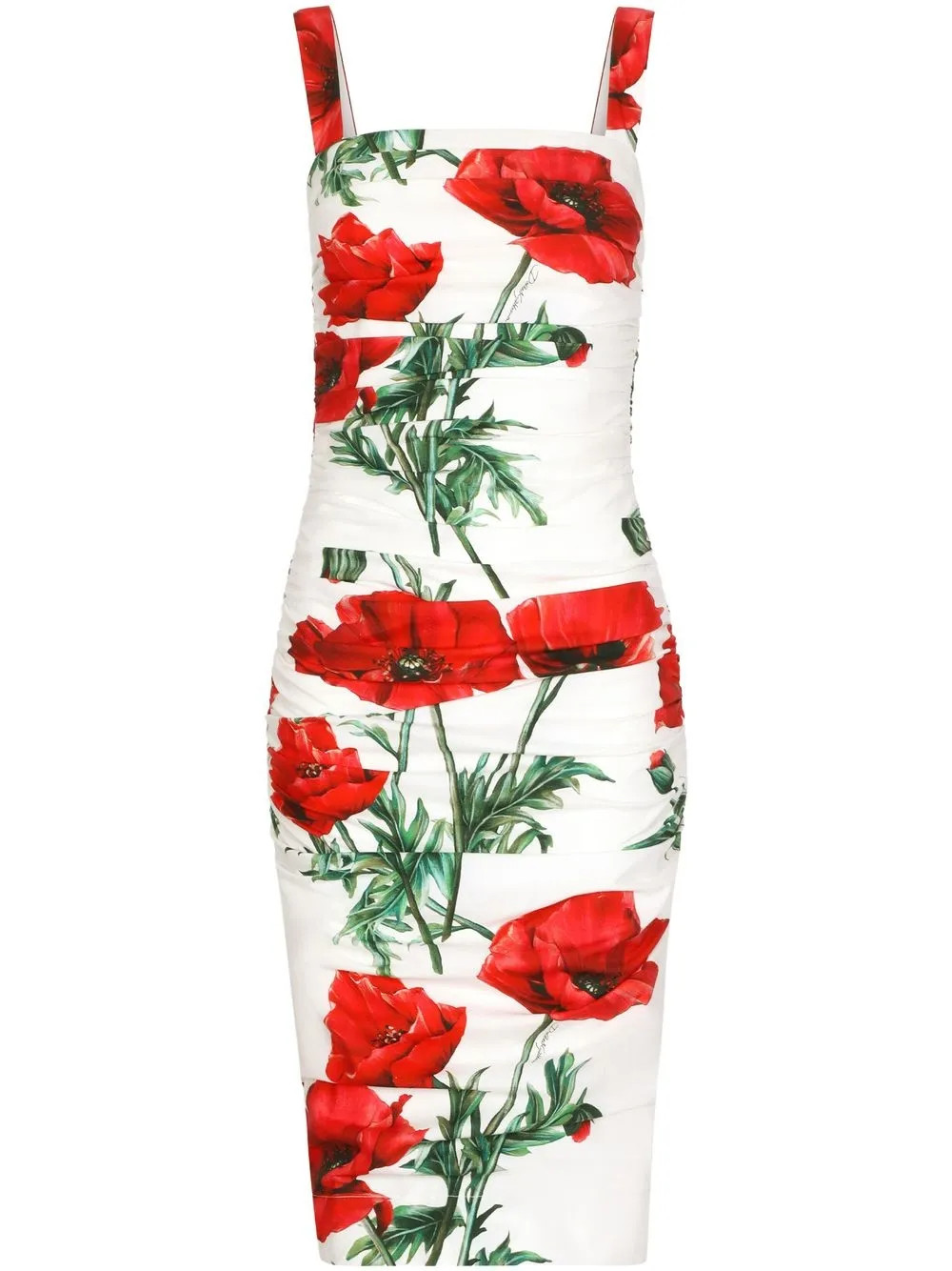 Dolce & Gabbana floral-print Midi Dress - Farfetch | Farfetch Global