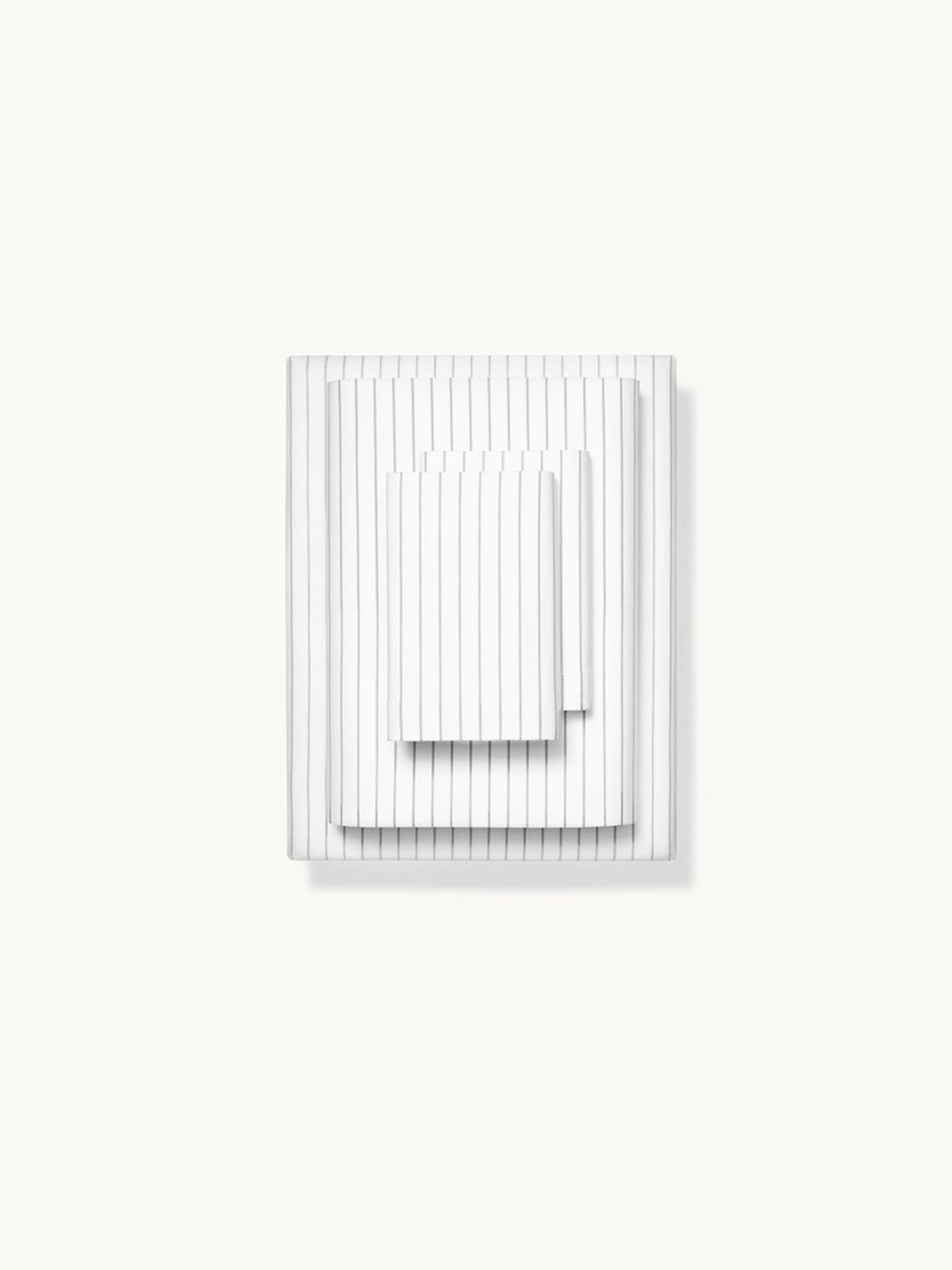 Percale Simple Stripe Sheet Set | Boll & Branch