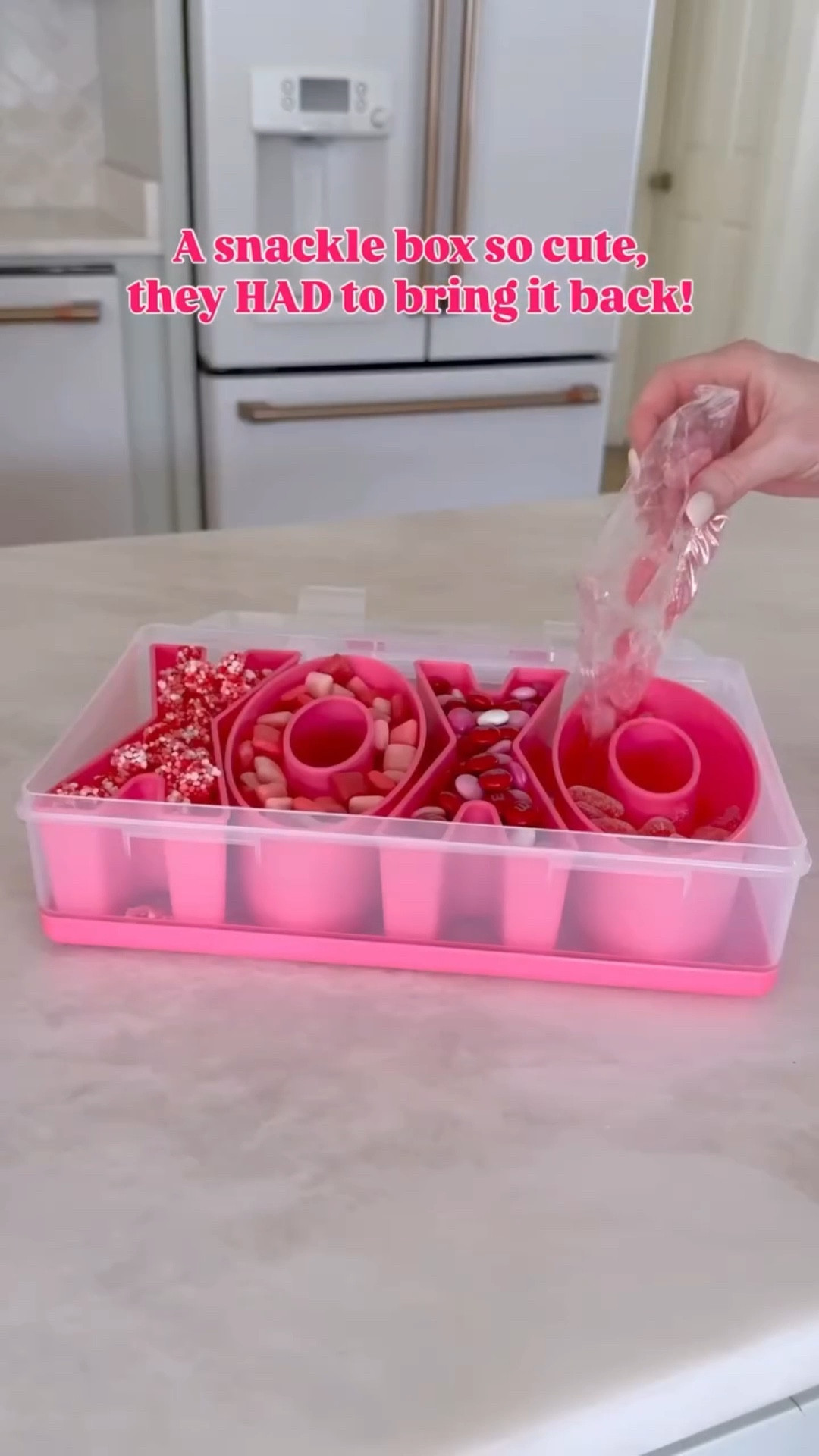 This little Valentine’s Day snackle box makes the cutest gift teacher gift or coworker gift. Fill it with candy, snacks, mini beauty products and more! 

Comment XOXO and I will send you the link! 

#targetfinds @target #snacklebox #valentinesdaygiftideas #teachergift #valentinesgift 

#LTKFindsUnder50 #LTKSeasonal