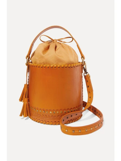 Andra embellished leather bucket bag | NET-A-PORTER (US)