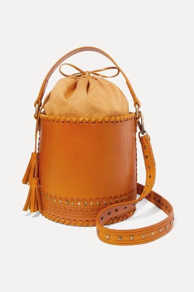 Andra embellished leather bucket bag | NET-A-PORTER (US)