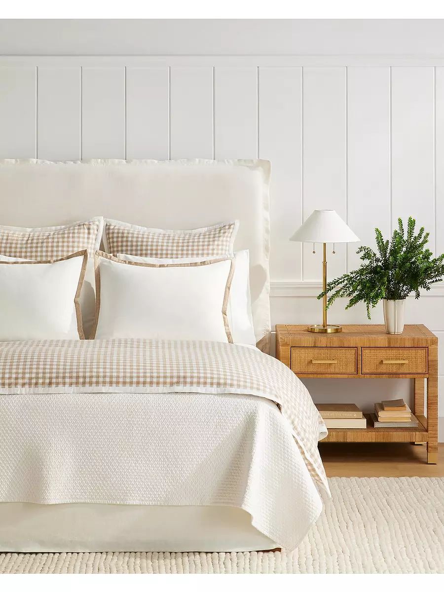 Belvedere  Brushed Cotton Duvet Cover | Serena and Lily