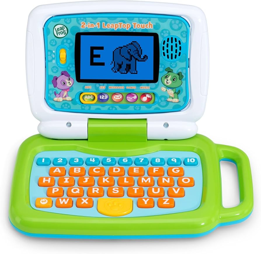 LeapFrog 2-in-1 LeapTop Touch (English Version) |Green | Amazon (CA)