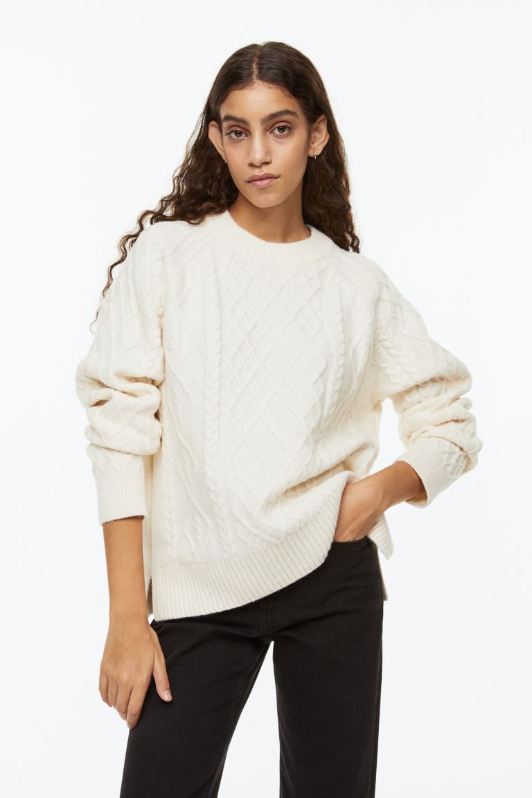 Cable-knit Sweater | H&M (US + CA)