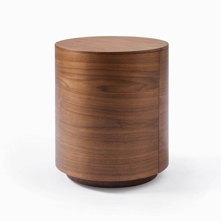 Volume Side Table (16.5") - Wood | West Elm (US)