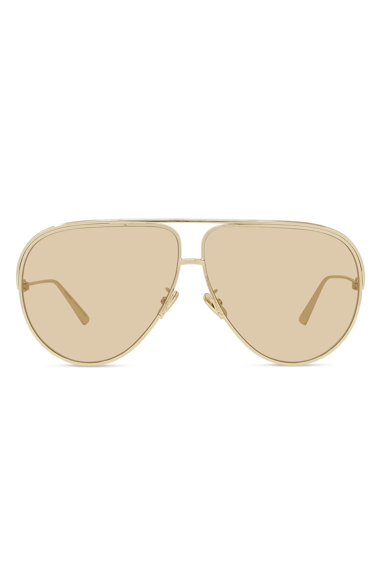Dior Everdior 65mm Oversize Aviator Sunglasses | Nordstrom | Nordstrom