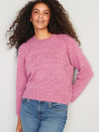 Cozy Shaker-Stitch Pullover Sweater for Women | Old Navy (US)
