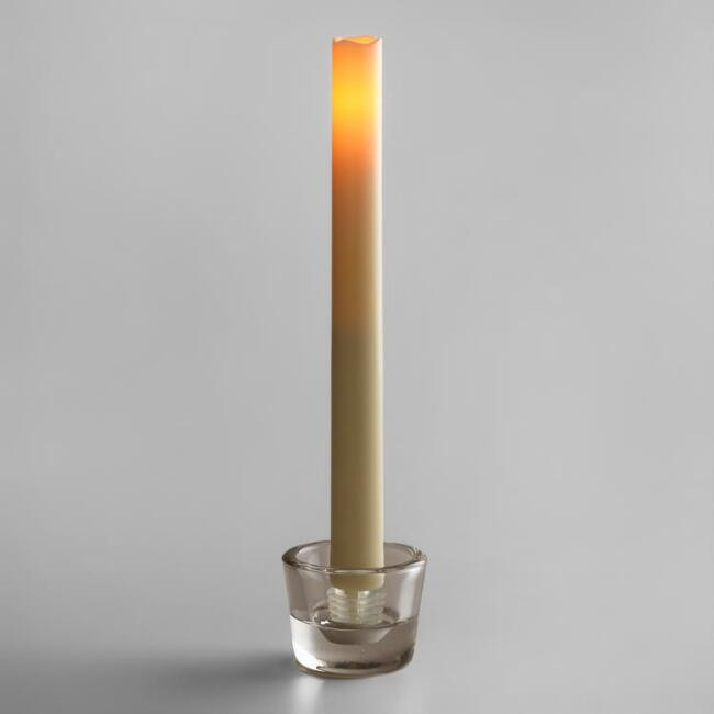 Flameless LED Taper Candles 2 Pack | World Market