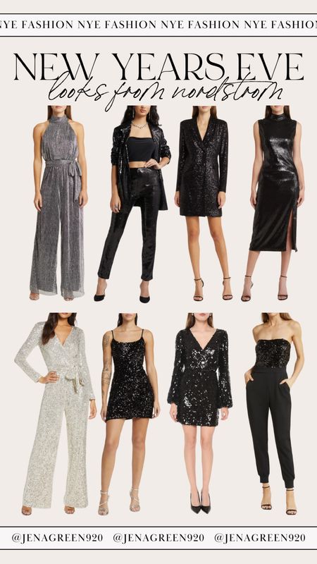 Nordstrom Fashion | Sequin Jumpsuit | Sequin Dresses | NYE Fashion | New Years Eve Outfits 

#LTKstyletip #LTKHoliday #LTKSeasonal
