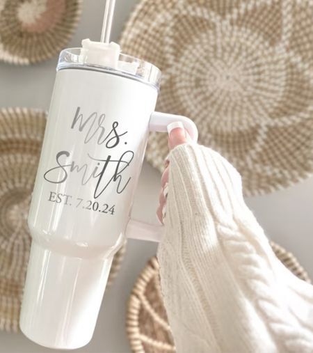 Custom Unique Gift for the Bride from SymbolicImports

Mrs Engagement Gift | Engaged | Engagement gift | 40 oz Tumbler| Bridal Shower Gift | Engagement Gift for Bride to Be| Wedding Gift | B

#LTKwedding #LTKGiftGuide #LTKhome