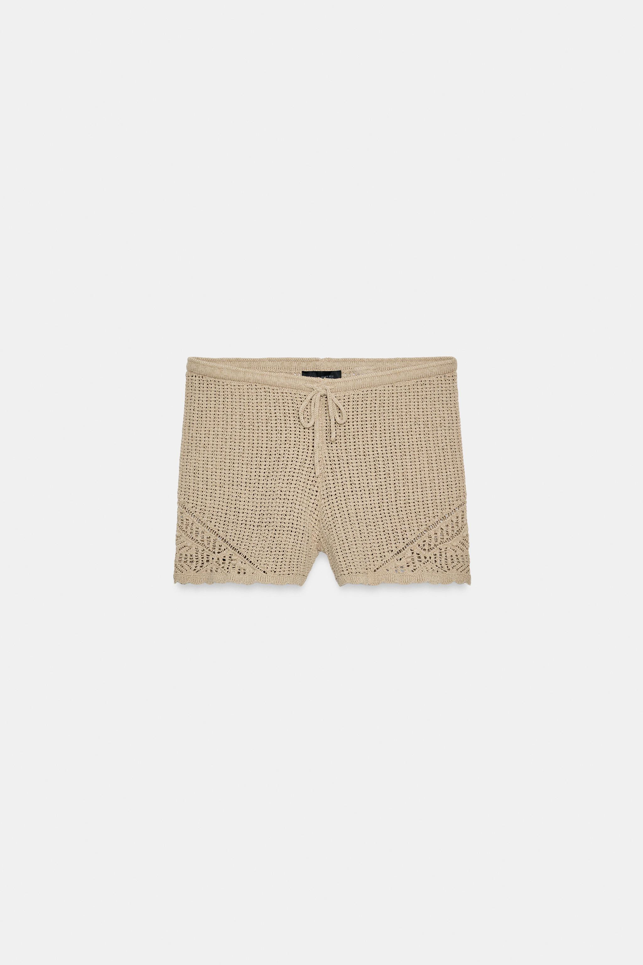 POINTELLE KNIT SHORTS | Zara US