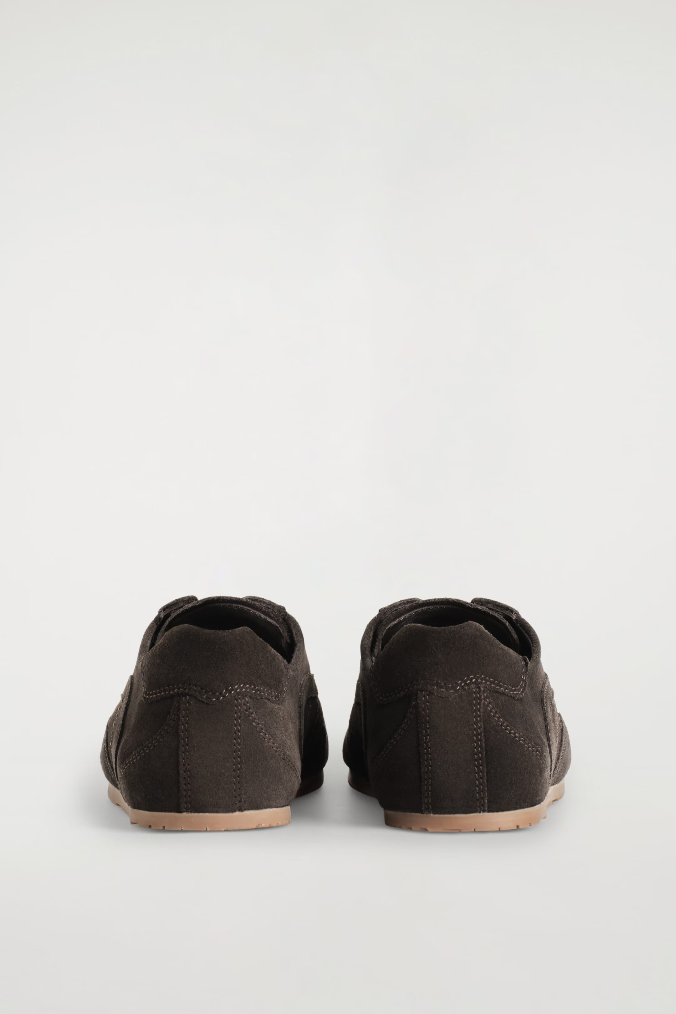 MINIMAL LEATHER SNEAKERS - DARK BROWN | COS US | COS (EU)